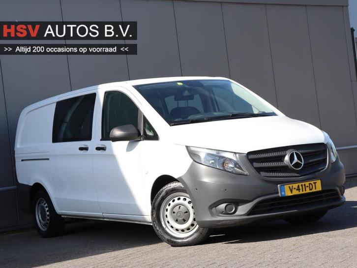 Mercedes-Benz Vito 114 CDI Lang DC Comfort automaat navi, Auto's, Bestelauto's, Bedrijf, Te koop, ABS, Airbags, Centrale vergrendeling