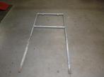 Reclame bord frame/standaard  gegalv. stalenbuis 1", Ophalen, Gebruikt, Reclamebord