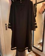 Lang zwart shirt met half lange mouwen maat 56 tot 60, Ophalen, Zo goed als nieuw, Zwart, Shirt of Top