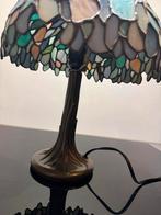 Tiffany Stijl Lamp, Verzenden, Zo goed als nieuw, Glas, Minder dan 50 cm