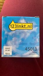 123 inkt     45013 tape, Ophalen of Verzenden, Nieuw, Toner