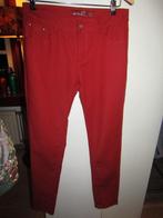 D1823 My Christy mt 40-42 nieuw jeans wijnrood burgundy, Kleding | Dames, Maat 38/40 (M), Verzenden, Lang, Rood