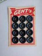 Oud kaartje met oude knopen, Ophalen of Verzenden, Knoop of Knopen