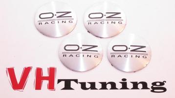 OZ racing wielnaaf stickers 56,5MM aluminium/zwart 4 stuks beschikbaar voor biedingen