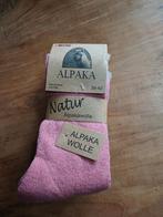 Alpaca sokken Nieuw!, 3 paar maat 39-42, Roze Wit Creme, Kleding | Dames, Sokken en Kniesokken, Nieuw, Ophalen of Verzenden, Maat 39 t/m 42