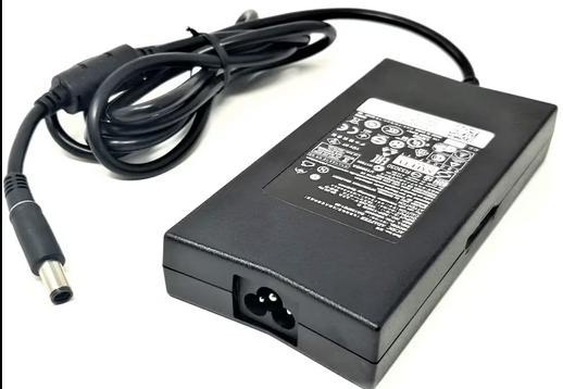 Dell 19,5V, 6,7A (130W) adapter (DA130PE1-00) + netsnoer., Computers en Software, Laptop-opladers, Zo goed als nieuw, Ophalen of Verzenden