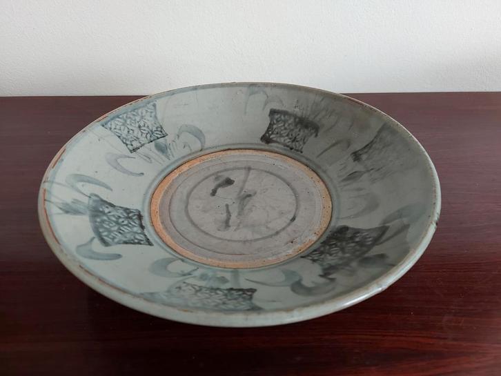 Antieke chinese Swatow schotel, Antiek en Kunst, Antiek | Keramiek en Aardewerk, Ophalen of Verzenden