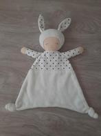 Knuffel knuffeldoekje alimrose popje konijn wit K1083, Ophalen of Verzenden, Zo goed als nieuw, Beer