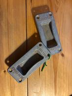 2x Henderson 414 Inlaatkom Schuifdeurbeslag, Ophalen of Verzenden, Gebruikt, Overige materialen, Schuif of Grendel