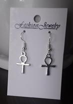 Oorbellen ankh, anch, levenskruis, anch-kruis, anch-teken, Ophalen of Verzenden, Nieuw, Overige materialen, Hangers