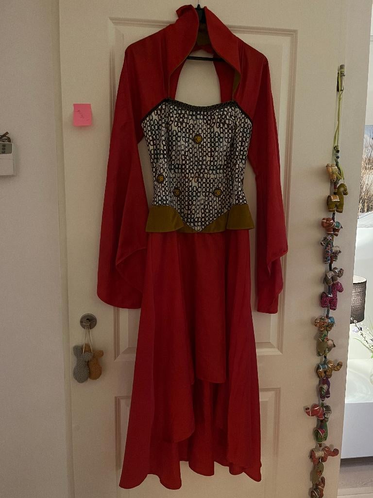 'jonkvrouwen' feestjurk mt. 38, Ophalen, Maat 38/40 (M), Confetti, Zo goed als nieuw