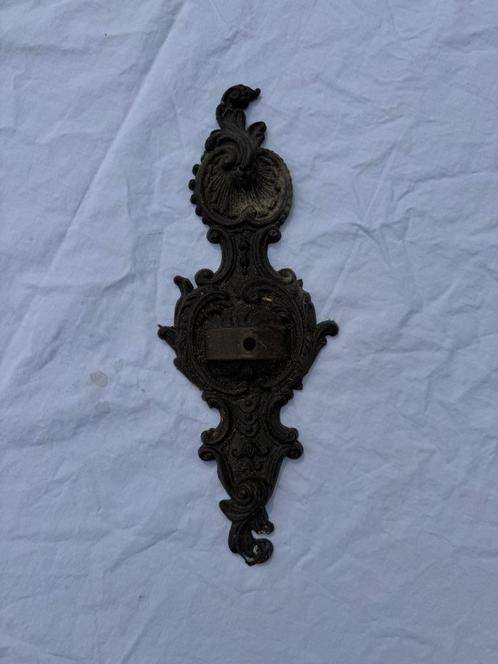 Antiek Deurbeslag / Schildplaat – Sierlijk Gietijzer, Antiek en Kunst, Antiek | Woonaccessoires, Ophalen
