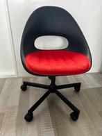Bureaustoel ELDBERGET / MALSKÄR, Ophalen, Zo goed als nieuw, Rood