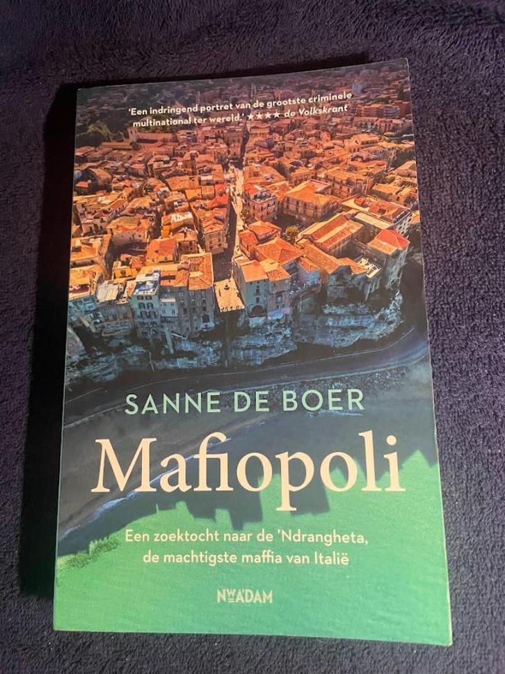Boek: Mafiolpoli – Sanne de Boer., Boeken, Overige Boeken, Gelezen, Ophalen of Verzenden