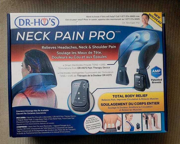 DR-HO'S Neck Pain Pro - Nieuw in doos!, Sport en Fitness, Massageproducten, Nieuw, Apparaat, Ophalen of Verzenden