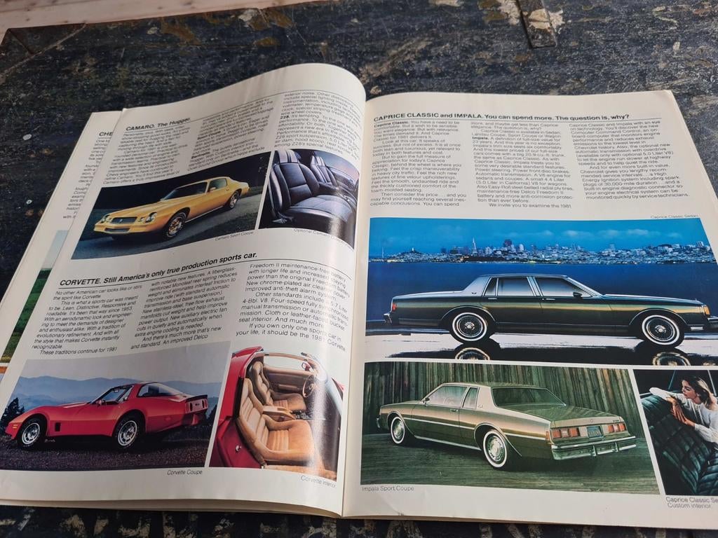 Chevrolet 1981, Ophalen of Verzenden, Chevrolet