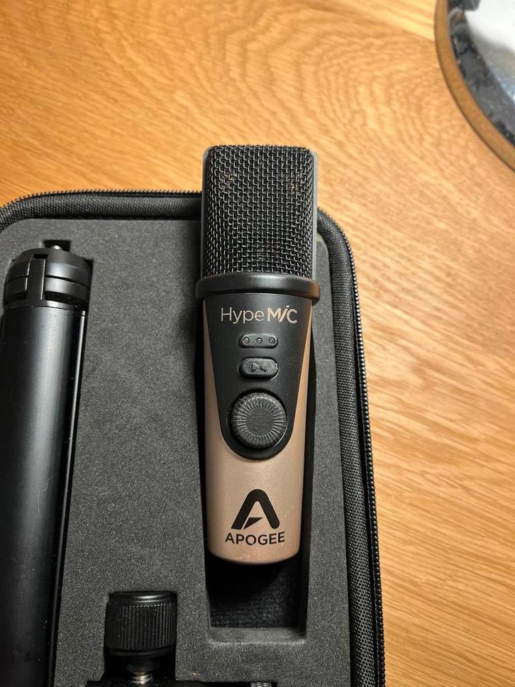Apogee HypeMic - Studiokwaliteit USB Microfoon, Muziek en Instrumenten, Microfoons, Zo goed als nieuw, Studiomicrofoon, Ophalen of Verzenden