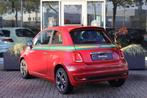 Fiat 500 Sport Turbo 80pk | Carplay | Cruise | Climate | Nav, Keurmerk '100% Onderhouden', Gebruikt, Met garantie (alle), Leder en Stof