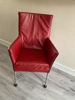 6 montis Chaplin eetkamerstoelen, Huis en Inrichting, Ophalen, Leer, Zo goed als nieuw, Montis Chaplin