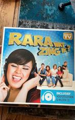 Bordspel RARA wat zing ik?, Hobby en Vrije tijd, Gezelschapsspellen | Bordspellen, Ophalen of Verzenden, Zo goed als nieuw