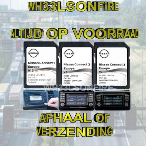 Nissan Connect 1 V12 _ 2 V6 _ 3 V7 SD kaarten, Computers en Software, Navigatiesoftware, Nieuw, Update, Heel Europa, Verzenden
