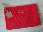Clarins toilettas rood gestreept (rood label), Ophalen of Verzenden, Nieuw, Rood, Dame