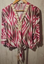 Boho Ibiza Blouse Maat L, Maat 42/44 (L), Ophalen of Verzenden, Zo goed als nieuw, Roze