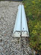 Zonneschermen 2x (+1) Mado knikarm electrisch bak 3,4 mtr, Tuin en Terras, Zonneschermen, Ophalen, Gebruikt, 250 cm tot 450 cm