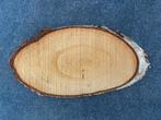 Houten / Boomstam Schijf, Schaal, Ophalen of Verzenden, Zo goed als nieuw, Ovaal