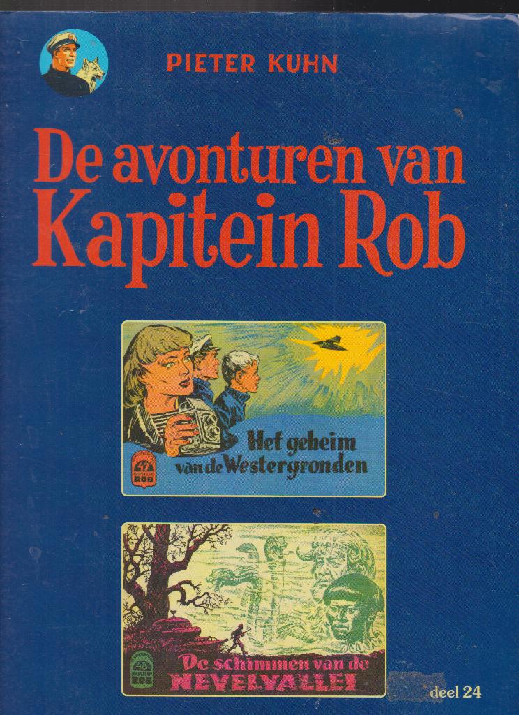 Kapitein Rob - deel 24, Eén stripboek, Ophalen of Verzenden