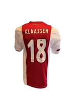Davy Klaassen gesigneerd AFC Ajax 25/26 thuis Shirt, Soccersignings.nl, Shirt, Ophalen of Verzenden, Zo goed als nieuw