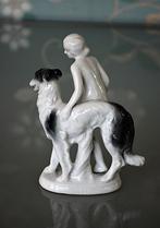 Naakte Vrouw met Windhond Bozoi 1920- 1930 Fasold & Stauch, Verzenden
