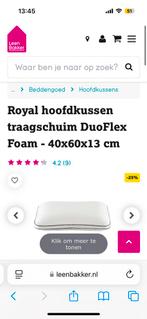 2 gloed nieuwe traagschuimkussens, Tickets en Kaartjes, Kortingen en Cadeaubonnen, Eén persoon, Cadeaubon, Overige typen