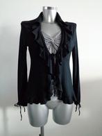 Tauri vest met vaste top, viscose, maat 40 NIEUW, Kleding | Dames, Maat 38/40 (M), Zwart, Nieuw, Ophalen of Verzenden