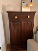 Antieke Kast met Lade en Planken, Antiek en Kunst, Ophalen