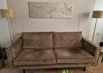 Stijlvolle BePure Rodeo 2,5 zits bank velvet taupe, Huis en Inrichting, Banken | Bankstellen, Ophalen, 150 tot 200 cm, Driepersoons