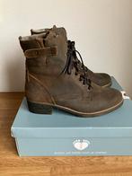 Durea nieuwpaar leren enkellaarsjes bruin wijdte K mt 8.5, Durea, Bruin, Verzenden, Lage of Enkellaarzen