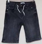 Nik & Nik gave zwarte jeans bermuda mt. 146 (11), Broek, Nik&Nik, Ophalen of Verzenden, Zo goed als nieuw