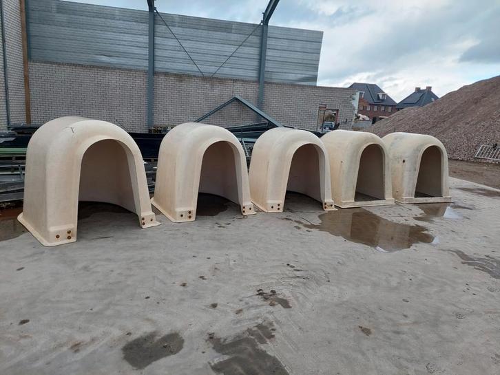 5 kalveriglo, kalverhok, kalverhut, schuilhok/hut, runderen, Dieren en Toebehoren, Stalling en Weidegang