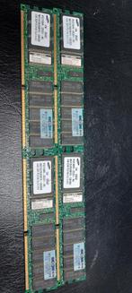 PC2100R  CL 2.5 EEC  2GB DDR 4 stuks, Computers en Software, RAM geheugen, Desktop, Ophalen of Verzenden, Zo goed als nieuw
