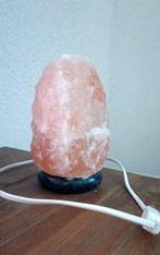 Zoutlamp met marmeren voet, Huis en Inrichting, Ophalen of Verzenden, Zo goed als nieuw, Overige materialen, Minder dan 100 cm