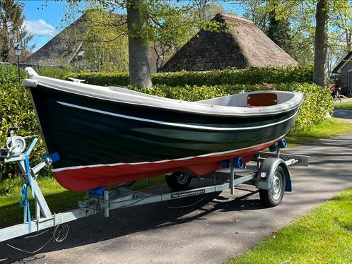 Mooie Arie Wiegmans 16 sloep AW16, Watersport en Boten, Sloepen, Gebruikt, Tot 10 pk, 3 tot 6 meter, Binnenboordmotor, Diesel