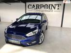Ford Focus Wagon 1.5 Titanium Edition 2014 150PK Camera Leer, Auto's, 4 cilinders, 150 pk, Blauw, Handgeschakeld