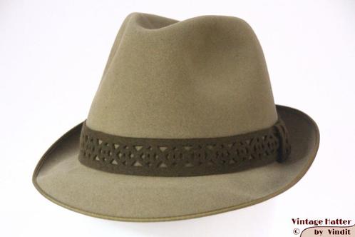 Vintage Tiroler hoed Philipp Loos zacht grijzig groen 56, Kleding | Heren, Hoeden en Petten, Gedragen, Hoed, 57 cm (M, 7⅛ inch) of minder
