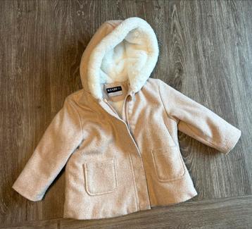 Lichtroze winterjas Kiabi, maat 86/92 beschikbaar voor biedingen