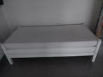 1 persooms bed met matras, Huis en Inrichting, Slaapkamer | Bedden, Ophalen, Gebruikt, Eenpersoons, Overige maten
