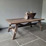 Driftwood salontafel Jober Wonen landelijk sober stoer, Ophalen of Verzenden, 75 m² of meer, Laminaat