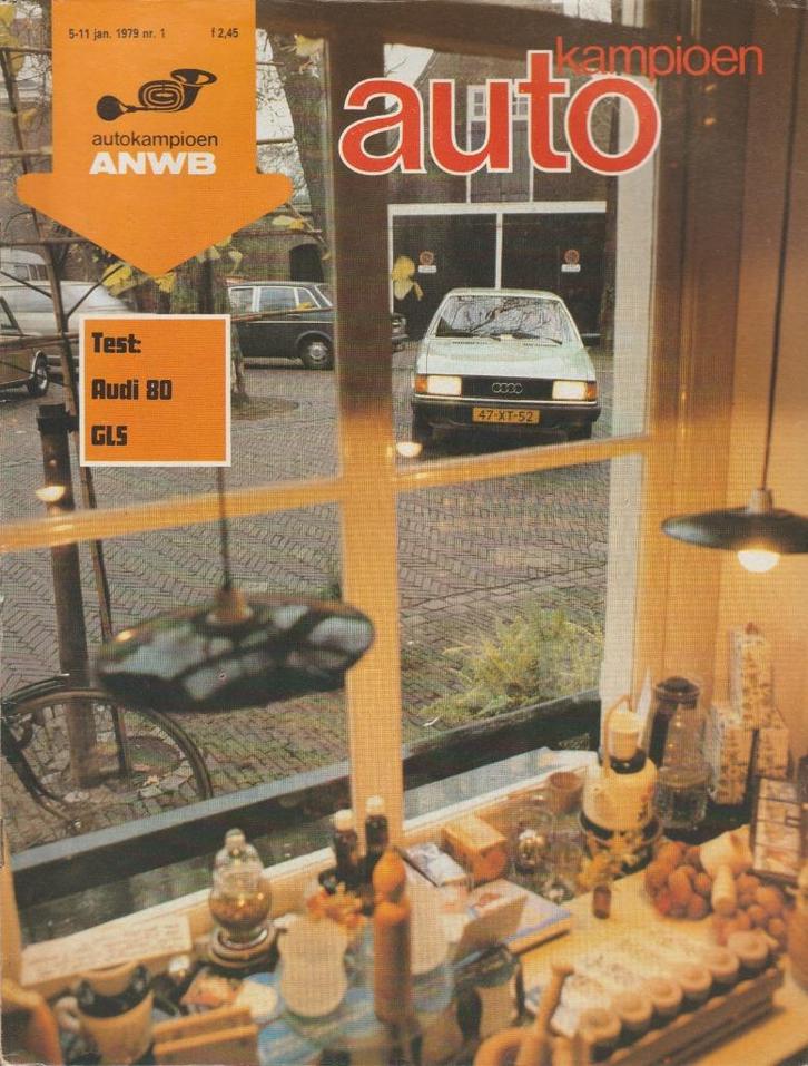Audi 80 B2 test in Autokampioen 1979, Boeken, Auto's | Folders en Tijdschriften, Gelezen, Audi, Ophalen of Verzenden