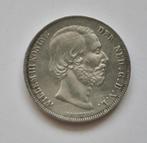 2 ½ gulden 1858 ZFR  koning Willem 3 2,5 2½, Postzegels en Munten, Munten | Nederland, Koning Willem III, Zilver, Ophalen of Verzenden