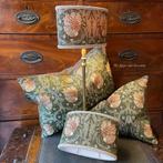 Engelse SET Willem Morris Pimpernel lampenkapjes, Huis en Inrichting, Lampen | Lampenkappen, Westdijk 41 3241GT Middelharnis, Beige